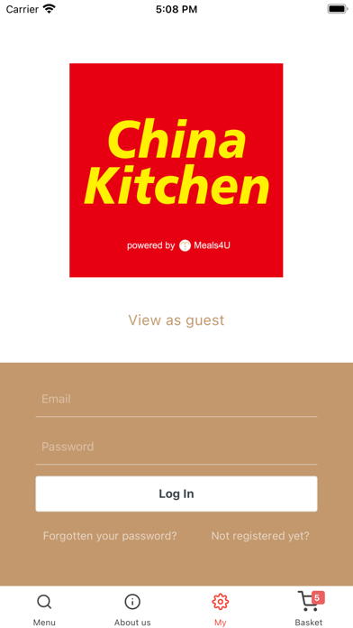 China Kitchen Birmingham Screenshot