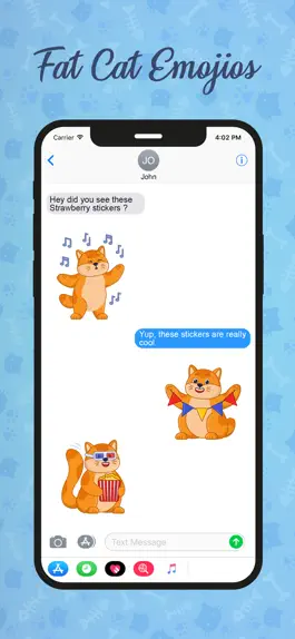 Game screenshot Fat Cat Emojis hack