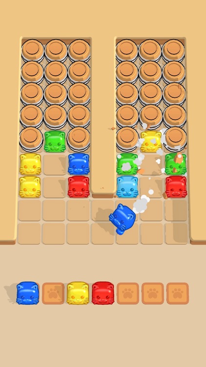 Cat Jam 3D: Block Match 3 Game screenshot-4