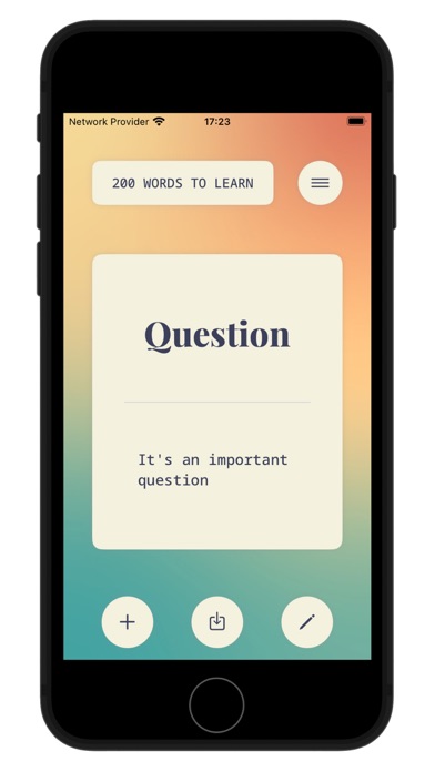Word! - Flashcards Screenshot