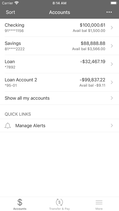 Manistique Federal CU Screenshot
