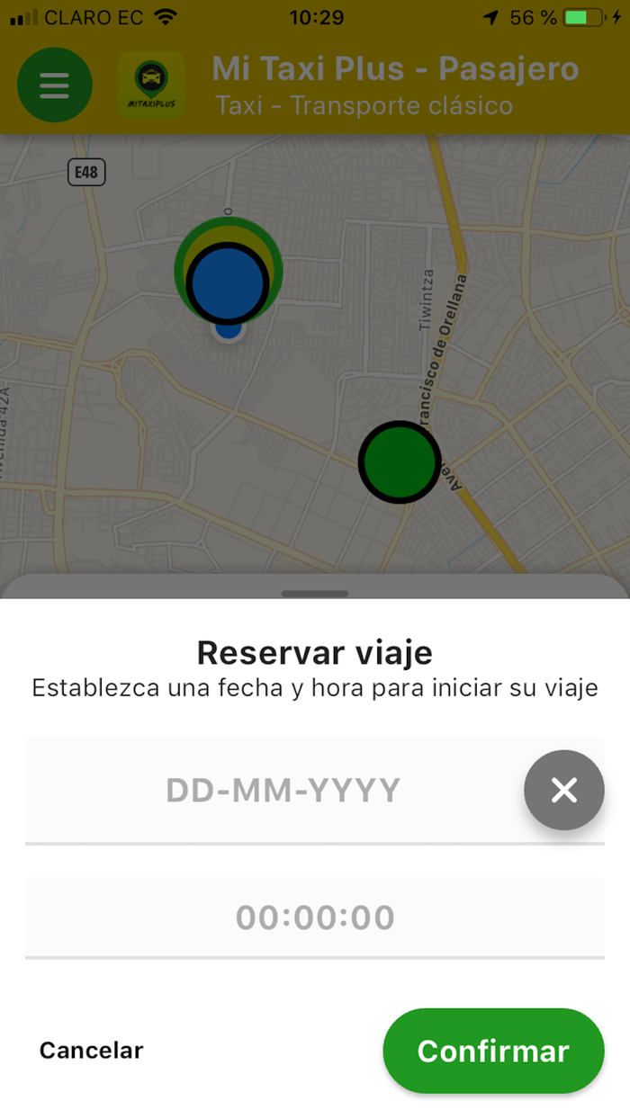 Mi Taxi Plus - Pasajero