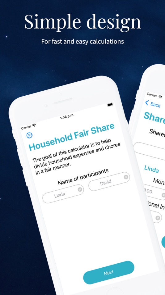 #1. Household Fair Share (iOS) 来自: Andrea Rethy