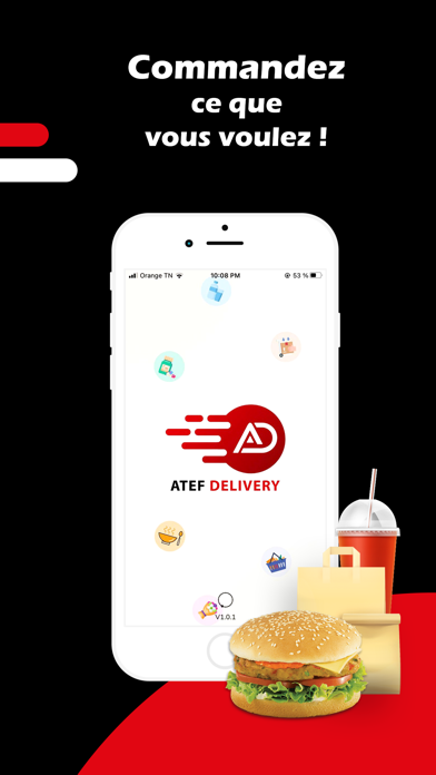 Screenshot #1 pour Atef Delivery Customer