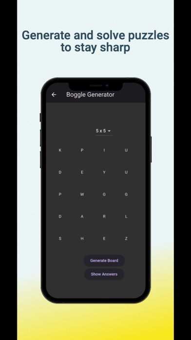 Word Shuffle Puzzle Solver Screenshot
