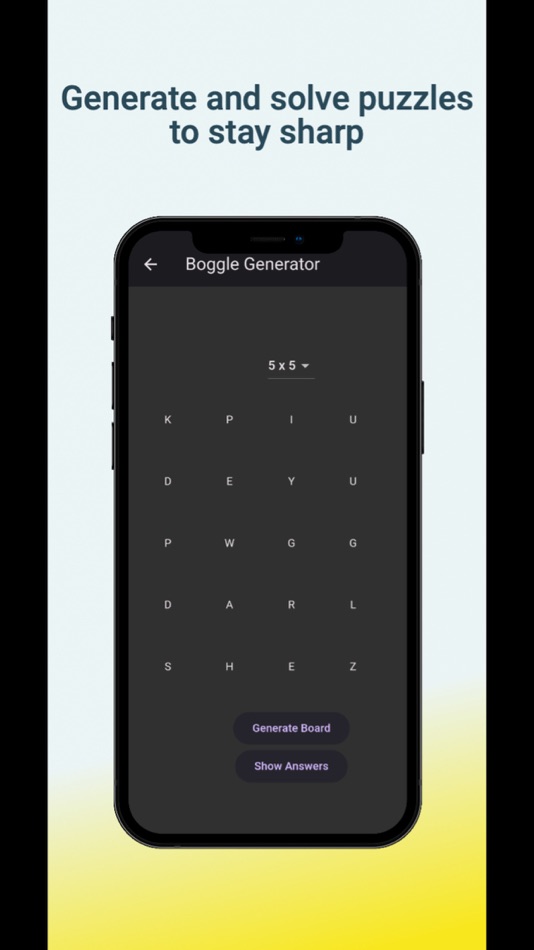 #3. Word Shuffle Puzzle Solver (iOS) 由: Benjamin Miller