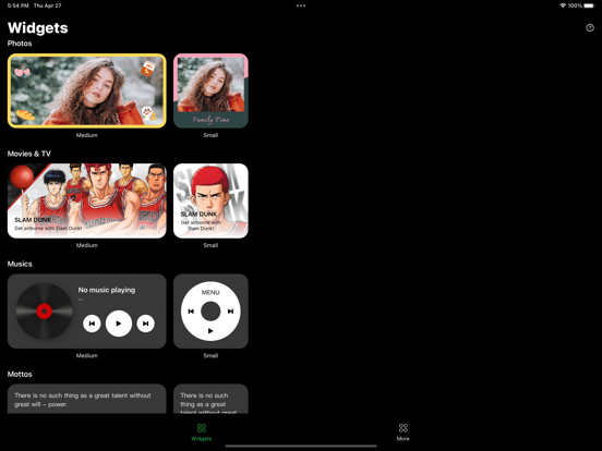 Screenshot #4 pour Widget 100