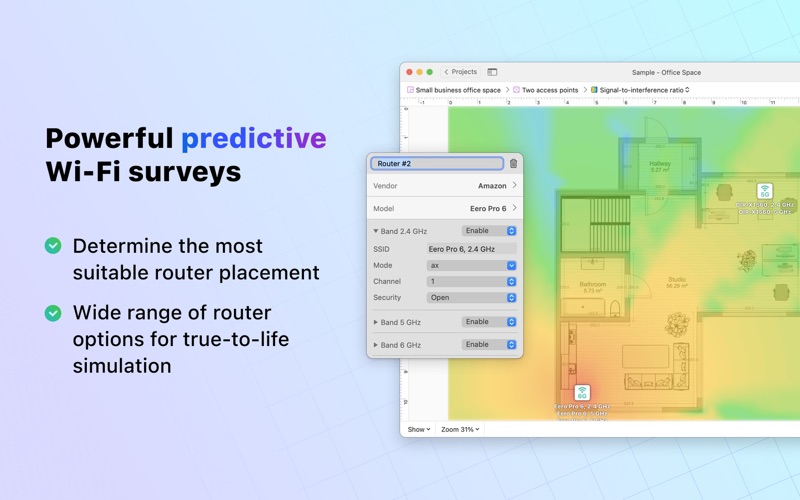Screenshot #4 for NetSpot: WiFi Analyzer