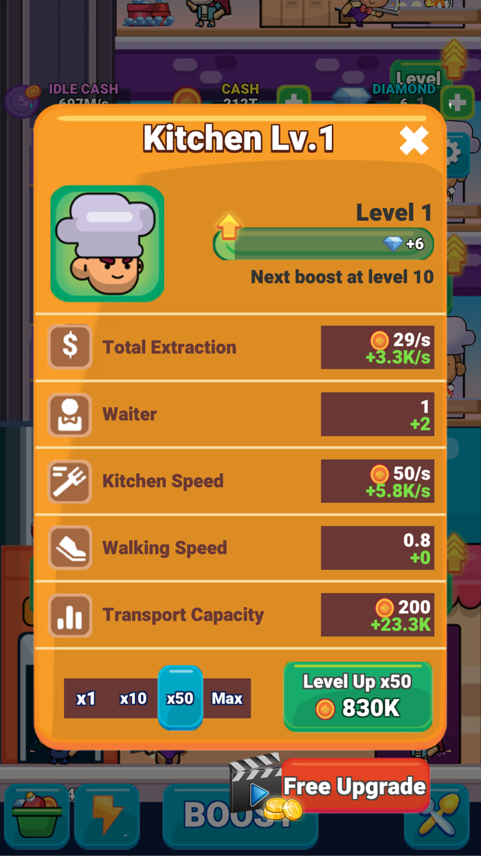 Idle Eatery Idle Tycoon Game