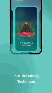 breathify- breathing exercises iphone screenshot 1