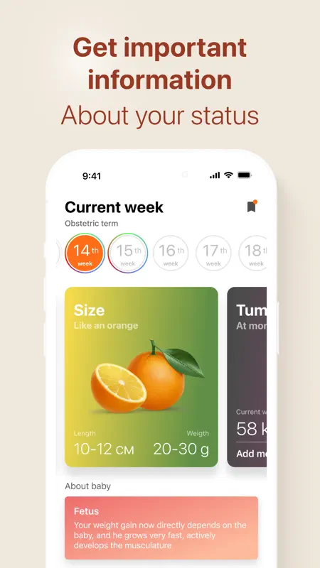 Pregnancy Tracker by Moms screenshot 2 of 9