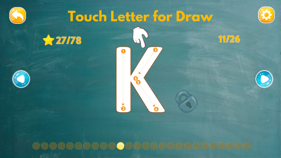 #4. Alphabet Learning Exercise (iOS) 由: IKA Studios Yazilim Anonim Sirketi