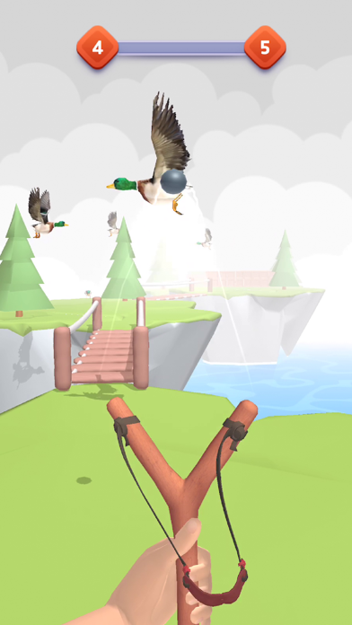 Slingshot Hit - Aim and shoot Screenshot