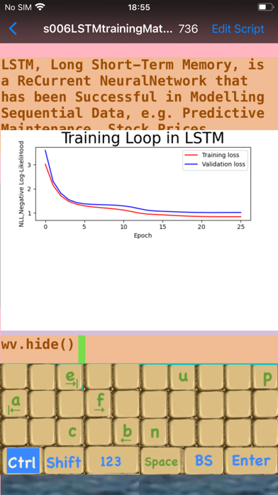 Screenshot #1 pour PeterJohnNumPyMatplotlib