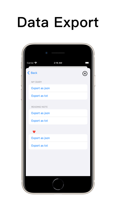 Ramble Diary Screenshot