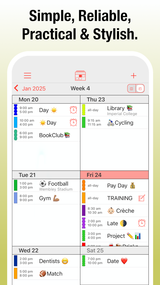 #8. ShiftLife Organizer (iOS) Podle: OvalKey Ltd.