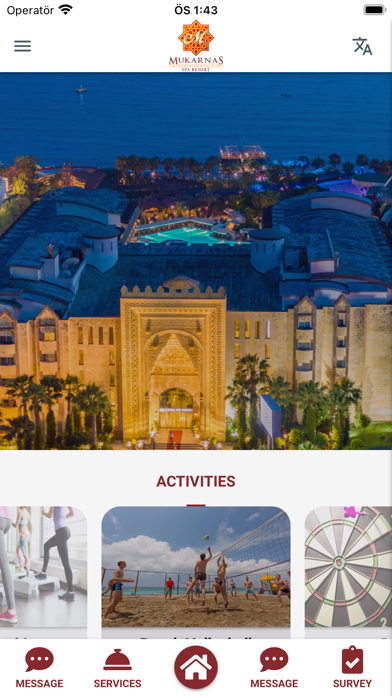 Mukarnas Resort Hotel Screenshot