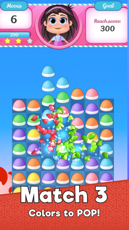 #2. Candy Match Puzzle Challenge (iOS) By: Lucille Games