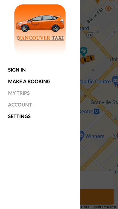 Vancouver Taxi Screenshot