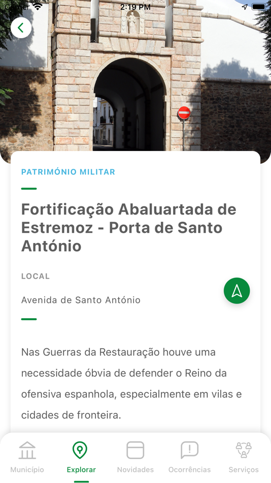 #4. VIVE Estremoz (iOS) 由: AIRC - Associação de Informática da Região Centro