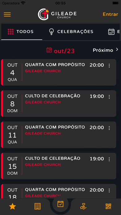 Gileade Church App Screenshot