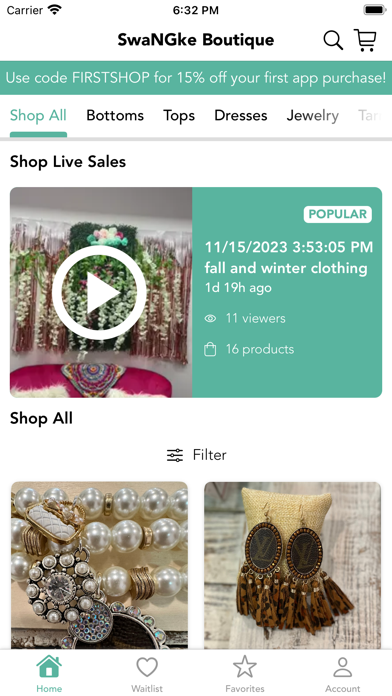 SwaNGke Boutique Screenshot