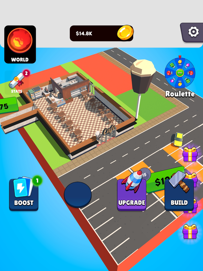 Idle Cafe Empire Tycoon