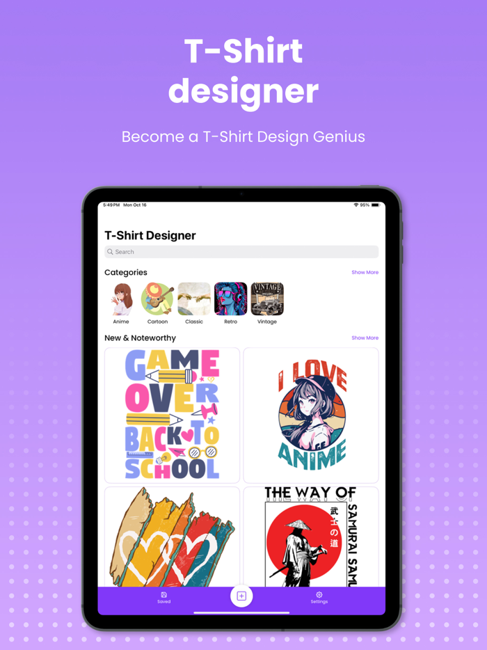 T-Shirt Designer Tool