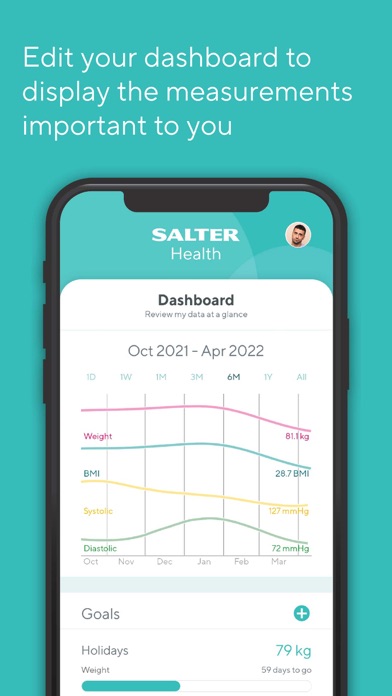 Salter MiBody Screenshot