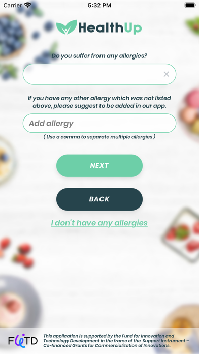 HealthUp Screenshot