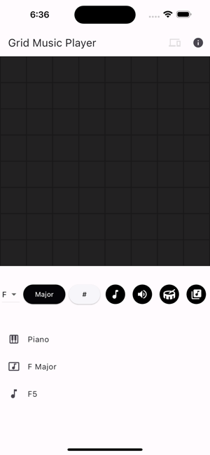 ‎Grid Music Player Screenshot