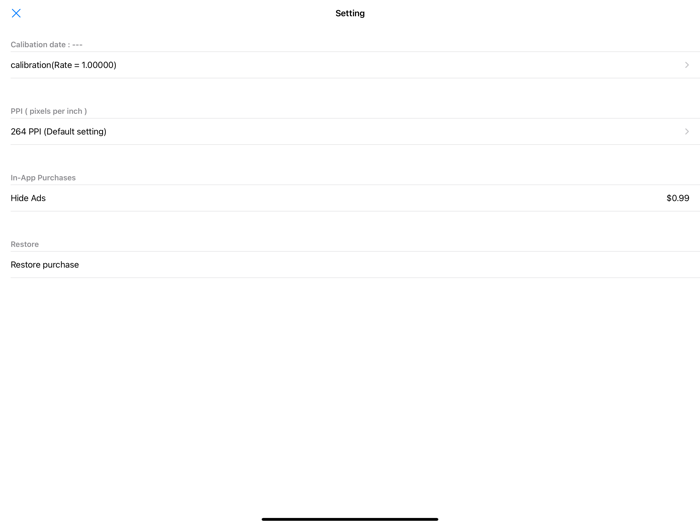 Scale Ruler - various measures