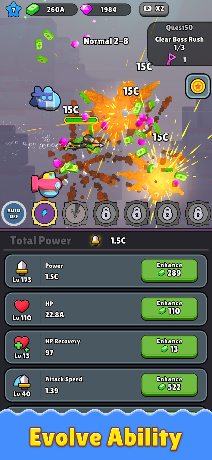 Deep Diver  Idle RPG