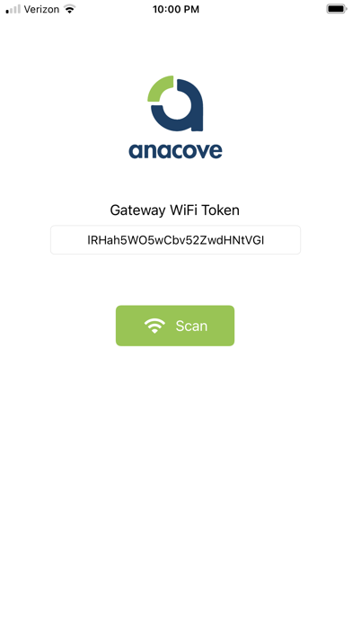 Anacove Gateway Scanner Screenshot