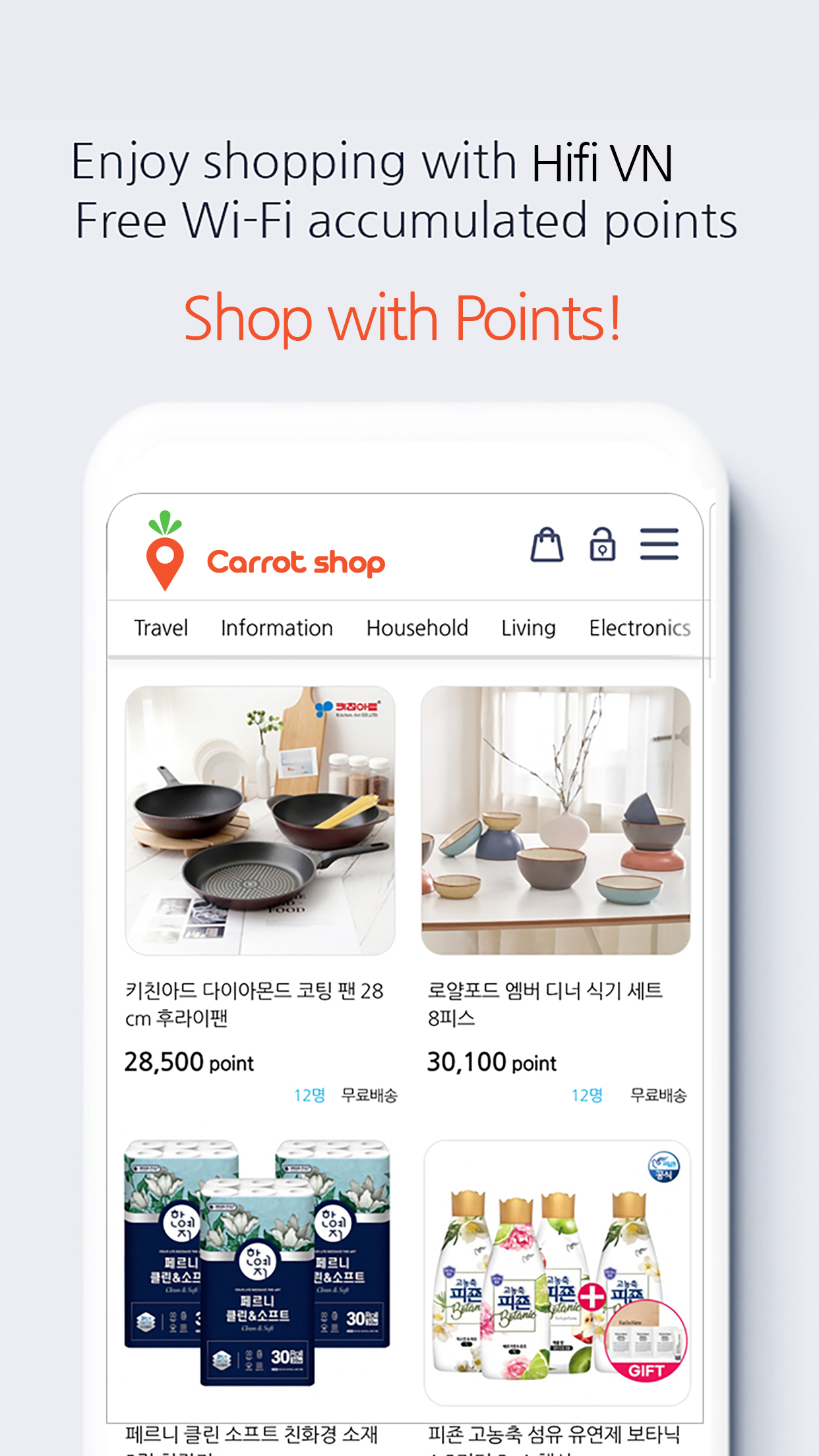 Carrot shop