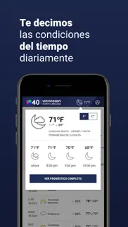 univision 40 north carolina iphone screenshot 4