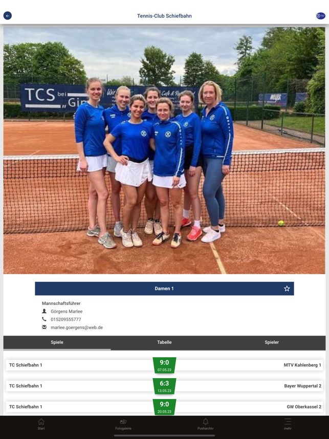 1. Tennis-Club Schiefbahn on the App Store