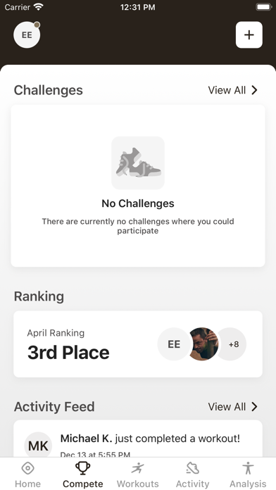 Sportenau Fit App Screenshot