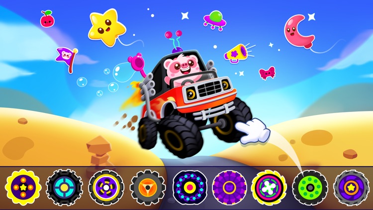 Monster Truck Piggy Panda