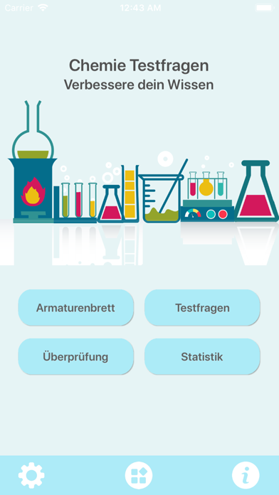 Der Chemie Testfragen Screenshot