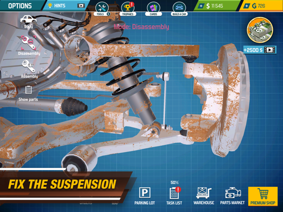 Car Mechanic Simulator 21 Game iPad app afbeelding 3