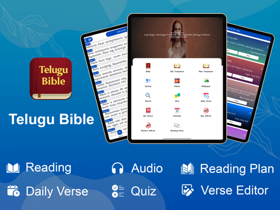 Screenshot #4 pour Telugu Bible Offline