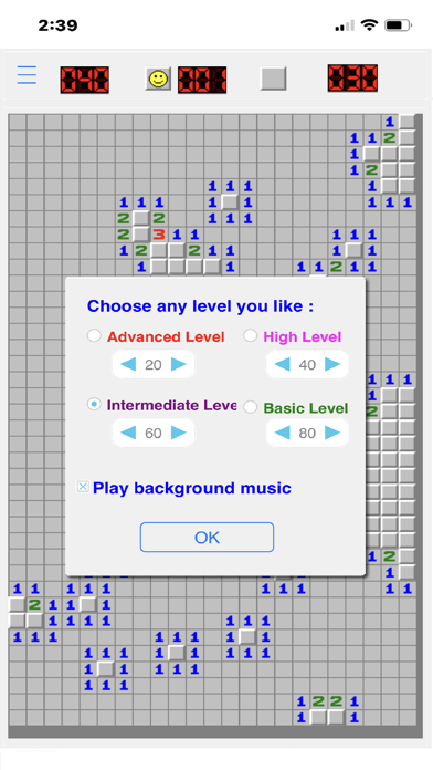 Mini Mine- Classic Minesweeper Screenshot
