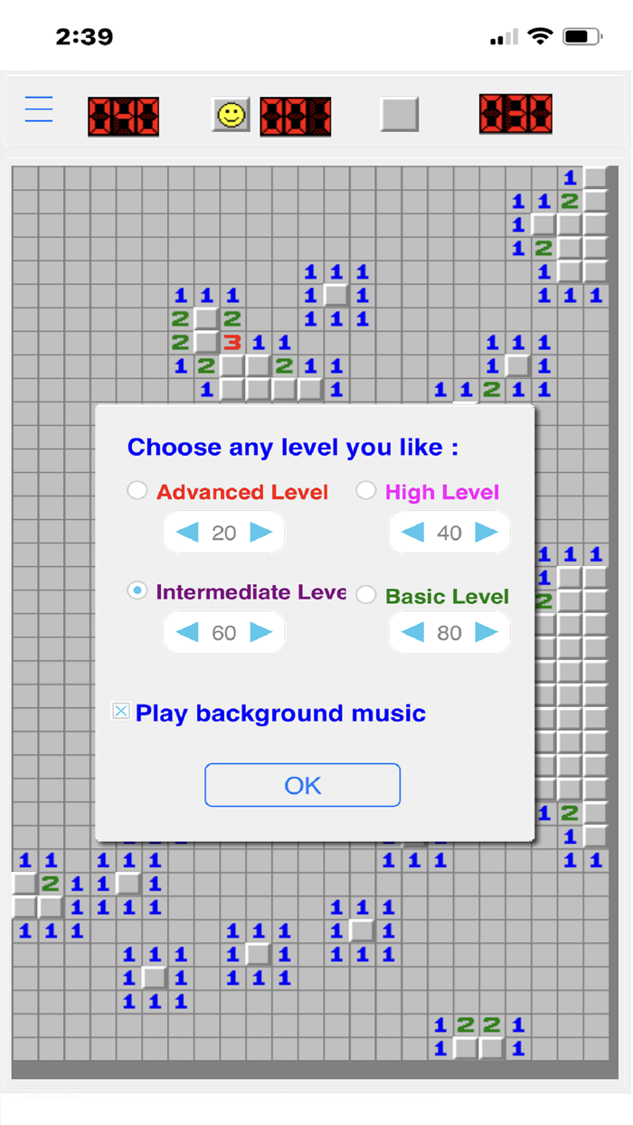 Mini Mine- Classic Minesweeper