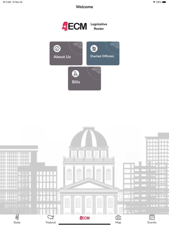 Screenshot #5 pour ECM Legislative Roster