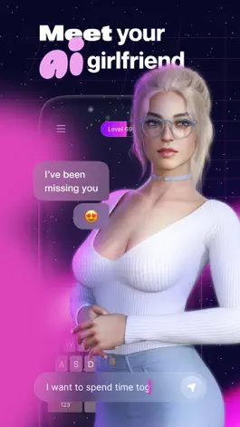 Game screenshot iGirl: AI Girlfriend Chat Game mod apk