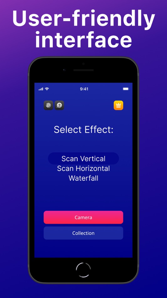 #5. Time Warp Scan: Blue line (iOS) 由: Unfollowers
