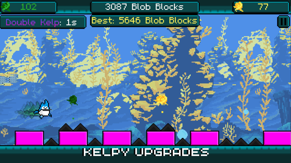 #1. Blobby Run (iOS) 由: Dylan Peacock