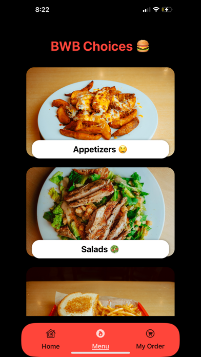 BWB Mobile Screenshot