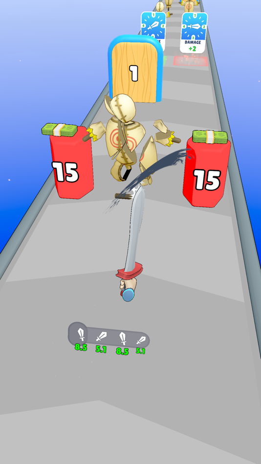 #1. Sword Slash Run (iOS) 由: Ferhat Bicici